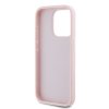 Karl Lagerfeld KLHCP15LPQDSMGP iPhone 15 Pro 6.1 różowy/pink hardcase Diagonal Quilted Script